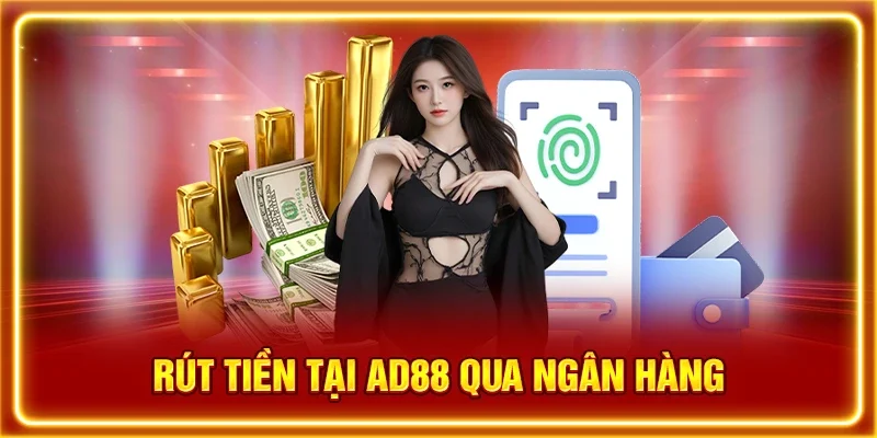 Rút tiền tại AD88 qua ngân hàng